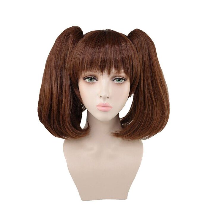 Diane Cosplay wig brown hair ponytail 45cm The Seven Deadly Sins