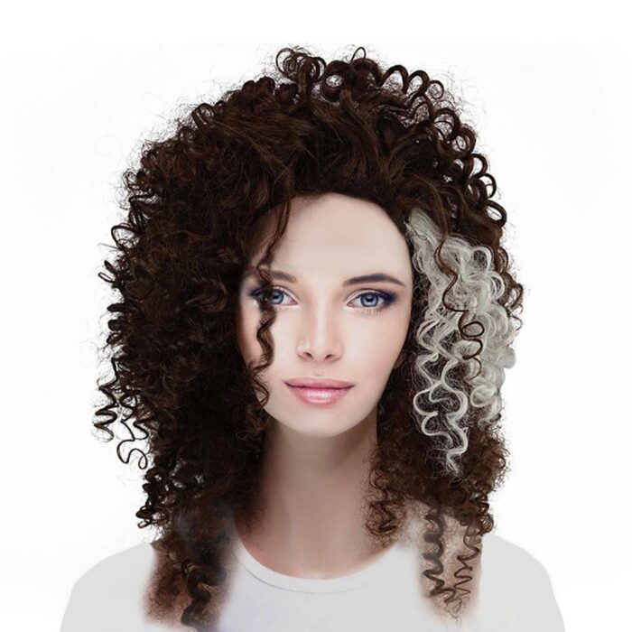 Bellatrix Lestrange Cosplay wig long Brown hair Harry Potter Halloween Costume wig