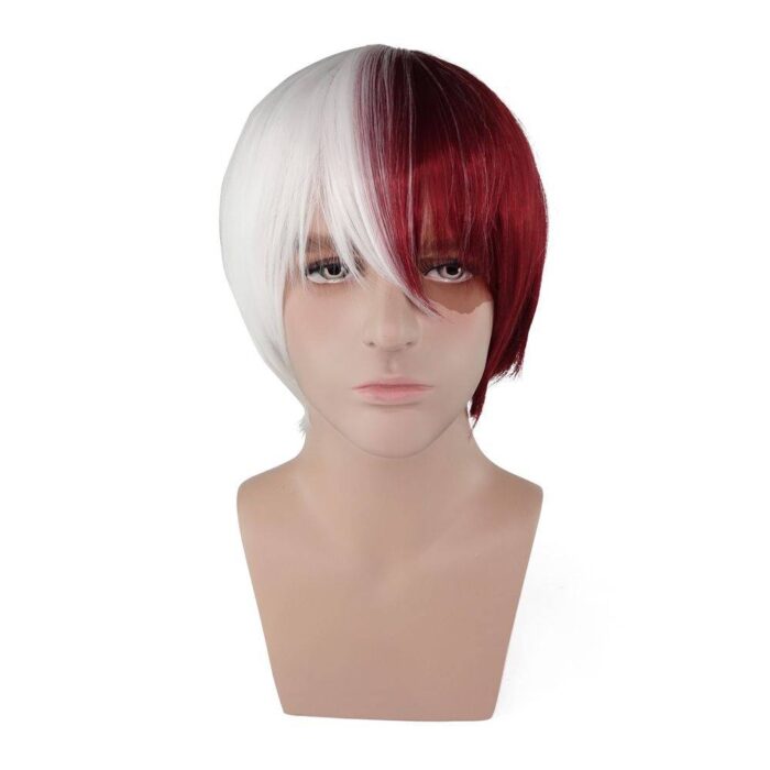 Shoto Todoroki Cosplay wig Short hair My Hero Academia