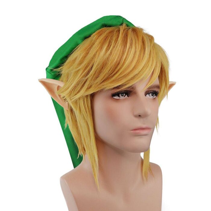 Link Cosplay wig Glod hair Legend of Zelda - Image 6