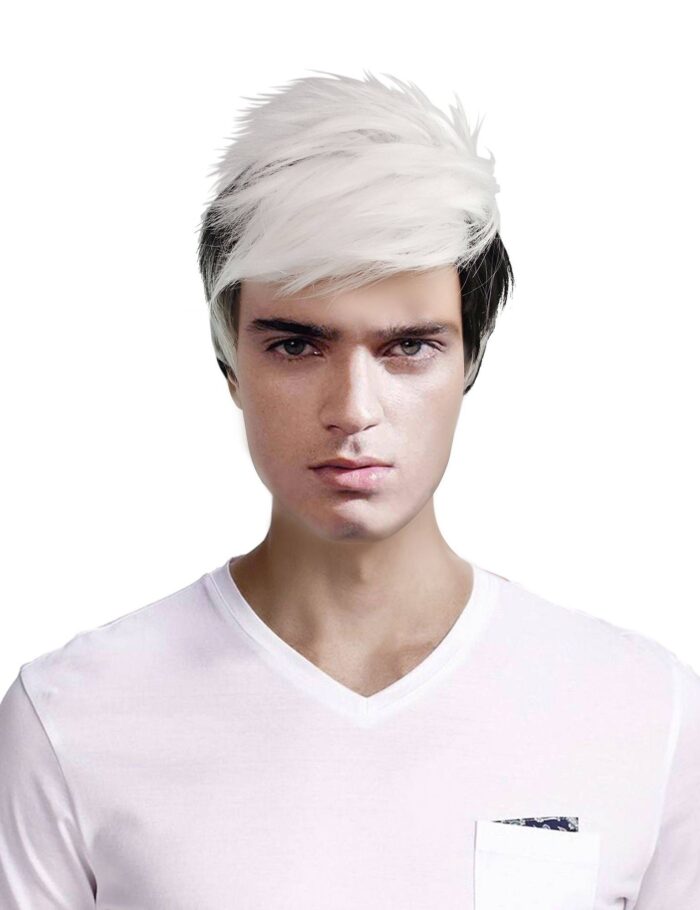 Takashi Shirogane Cosplay Wig White Hair Legendary Defender Shiro Halloween Costume Wig