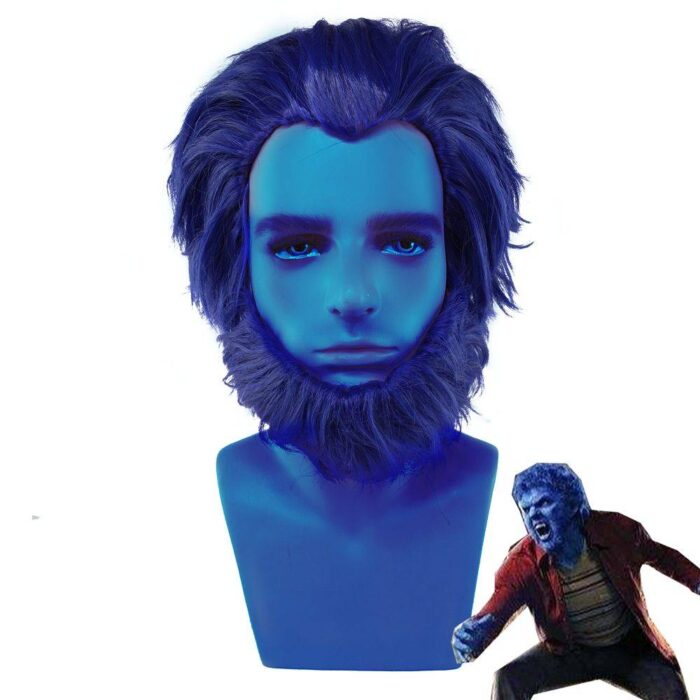 X Men Beast Wig - Image 5