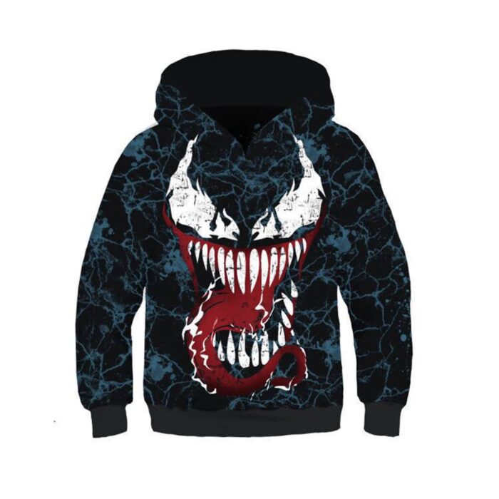 Kids Unisex Toddler Kids Hoodie Jacket Superhero Halloween Cosplay Costume 4-12 Years Old
