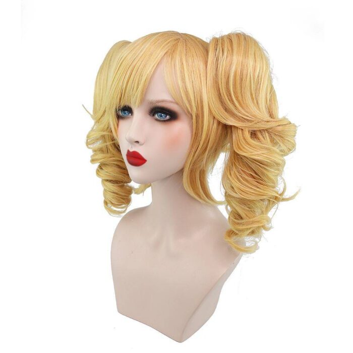 Harry Quinn Golden Wig - Image 4