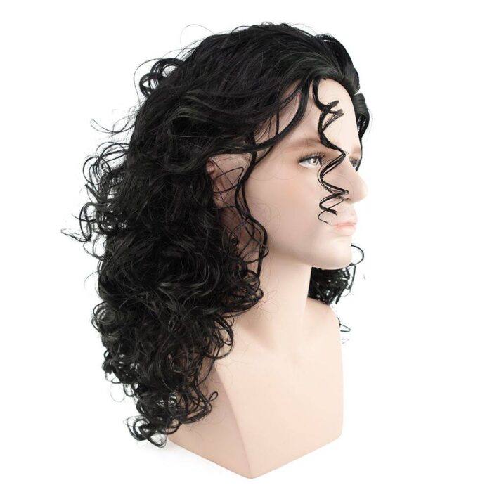 Maui Cosplay wig long Curly Dark Brown hair Moana - Image 3