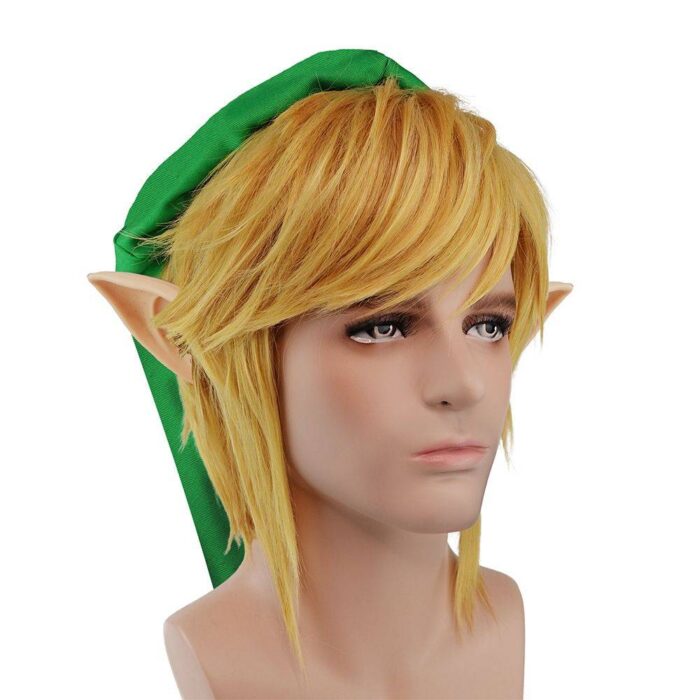 Link Cosplay wig Glod hair Legend of Zelda - Image 3