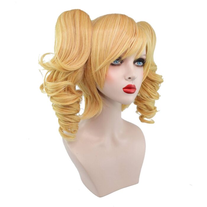 Harry Quinn Golden Wig - Image 7