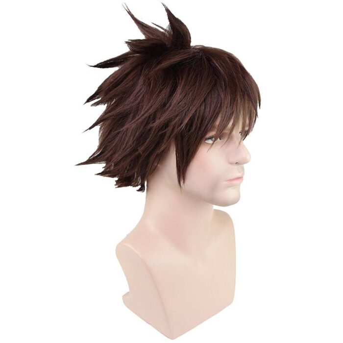 Sora wig Cosplay wig brown short hairs SE Kingdom Hearts 3 - Image 4