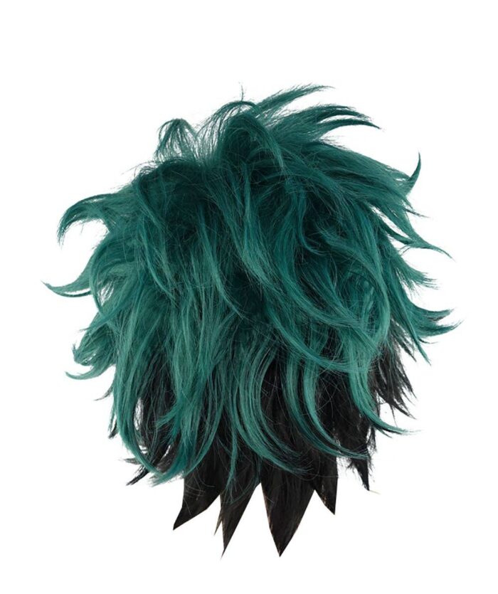 Izuku Midoriya Cosplay wig Dark Green Short hair My Hero Academia - Image 2