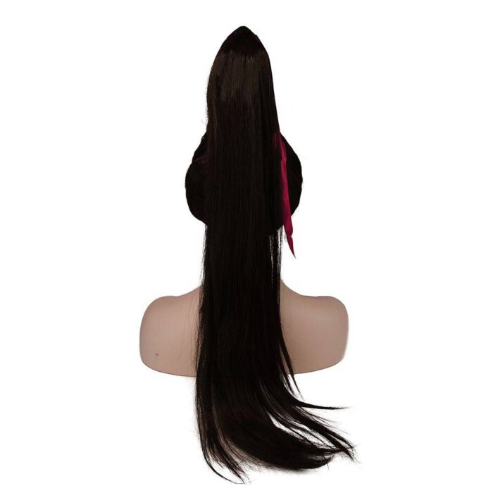 Bayonetta Cosplay wig black long hair summon Madama Butterfly - Image 4