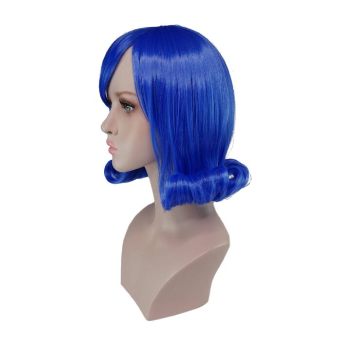 Juvia Lockser Cosplay Wig Blue Hair Fairy Tail Halloween Costume Wig - Image 7