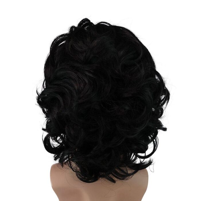 Kylo Ren Cosplay wig long inky hair Star Wars - Image 4