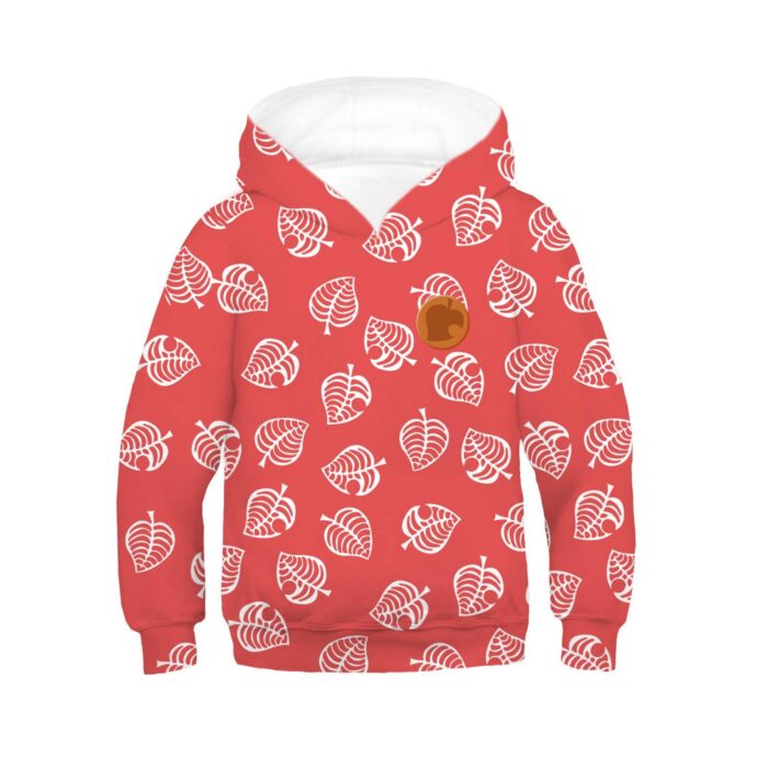 Animal Crossing Kids Hoodies Sweatshirt Unisex Hoodie 3D Printed Hooded Pullover Sweatshirt for 4-12 Years Old