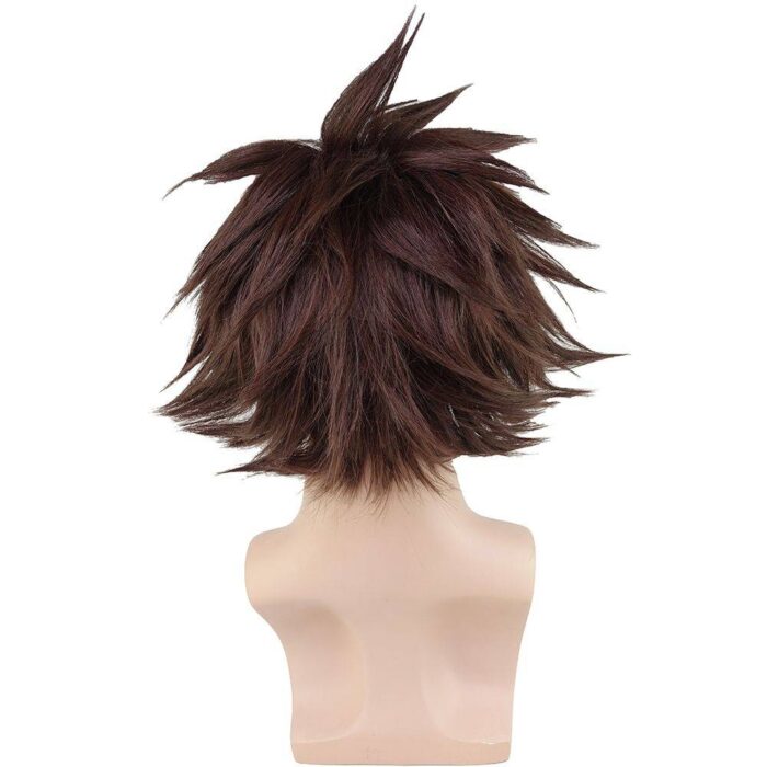 Sora wig Cosplay wig brown short hairs SE Kingdom Hearts 3 - Image 5