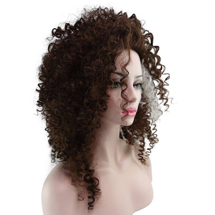 Bellatrix Lestrange Cosplay wig long Brown hair Harry Potter Halloween Costume wig - Image 6