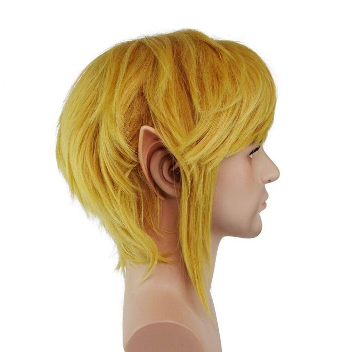 Link Cosplay wig Glod hair Legend of Zelda - Image 4
