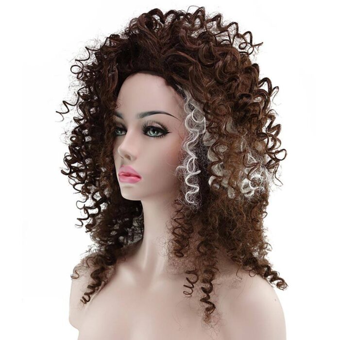 Bellatrix Lestrange Cosplay wig long Brown hair Harry Potter Halloween Costume wig - Image 7