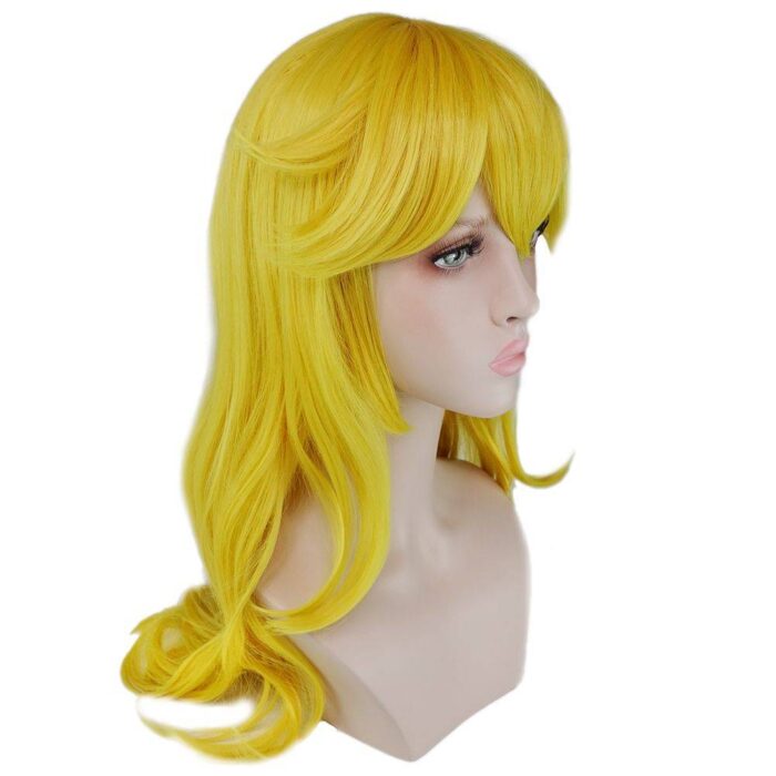 Princess Peach Cosplay wig Glod hair super mario Halloween Costume Wig - Image 6