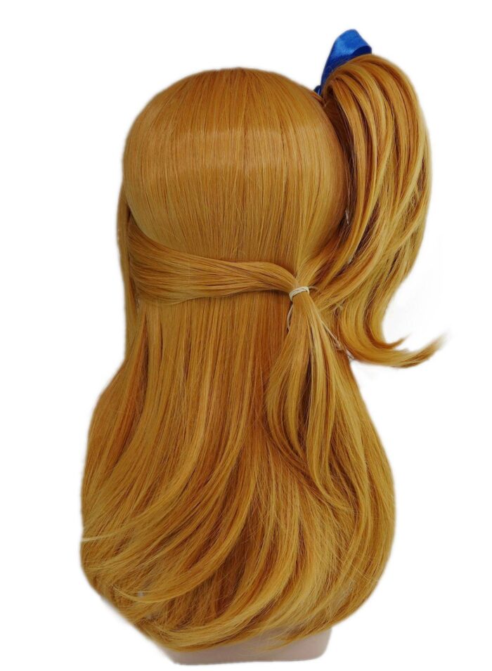 Lucy Heartfilia Cosplay Wig Gold Hair Fairy Tail Halloween Costume Wig - Image 7