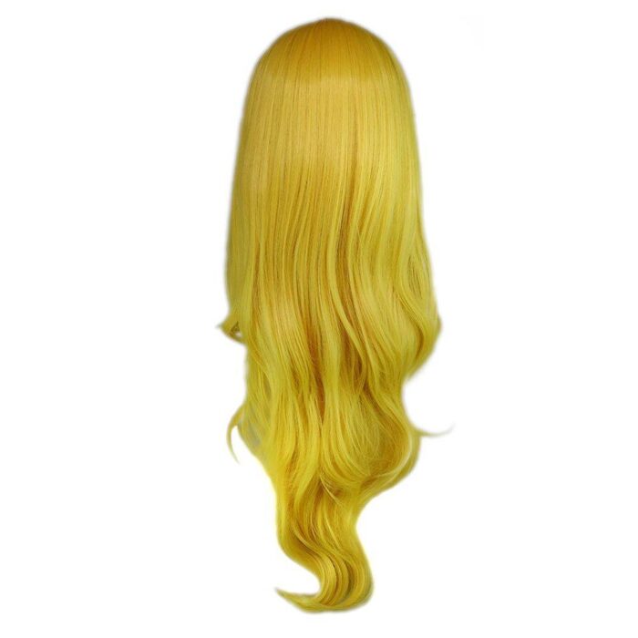 Princess Peach Cosplay wig Glod hair super mario Halloween Costume Wig - Image 8