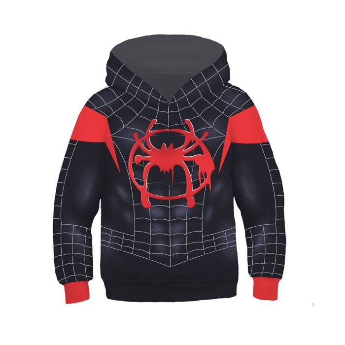 Kids Unisex Toddler Kids Hoodie Jacket Superhero Halloween Cosplay Costume 4-12 Years Old