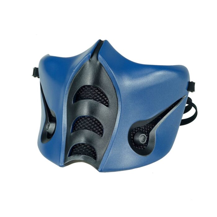 Mortal Kombat Game Mask Sub-Zero 9 Resin Mask For Halloween Costume Accessory (Sub-Zero Mortal Kombat 9)