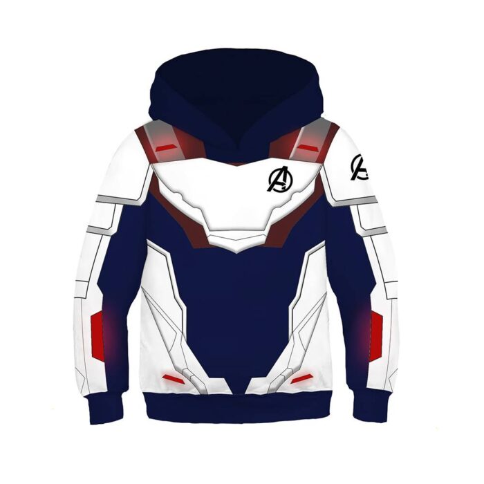 Kids Unisex Toddler Kids Hoodie Jacket Superhero Halloween Cosplay Costume 4-12 Years Old