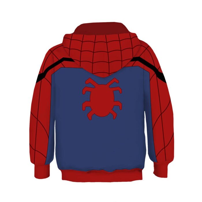 Kids Unisex Toddler Kids Hoodie Jacket Superhero Halloween Cosplay Costume 4-12 Years Old - Image 3