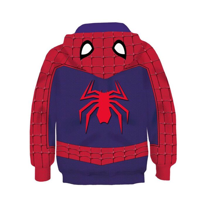 Kids Unisex Toddler Kids Hoodie Jacket Superhero Halloween Cosplay Costume 4-12 Years Old - Image 2