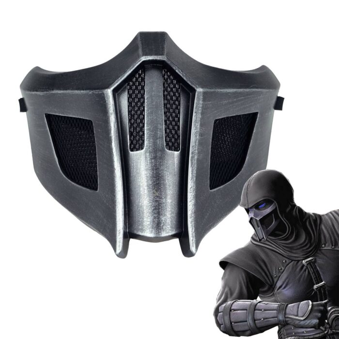 Mortal Kombat Game Mask Saibot Resin Mask For Halloween Costume Accessory (saibot Mortal Kombat 9) - Image 5