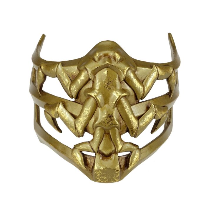 Mortal Kombat Game Mask Jade Sub-Zero Kabal Saibot Scorpion Smoke Resin Halloween Costume Accessory