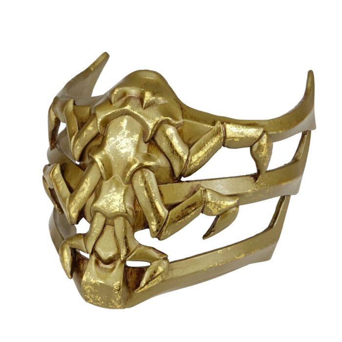 Mortal Kombat Game Mask Jade Sub-Zero Kabal Saibot Scorpion Smoke Resin Halloween Costume Accessory - Image 3