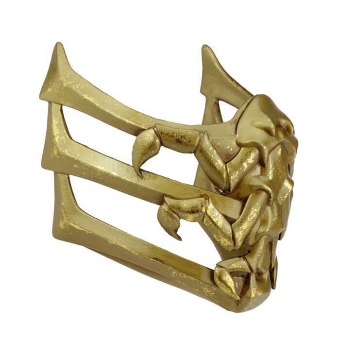Mortal Kombat Game Mask Jade Sub-Zero Kabal Saibot Scorpion Smoke Resin Halloween Costume Accessory - Image 2