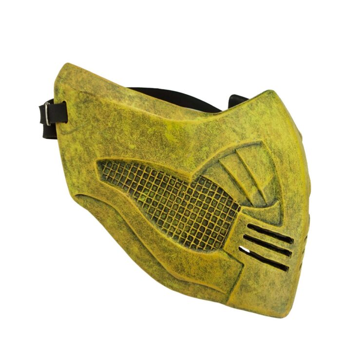Mortal Kombat Game Mask Jade Sub-Zero Kabal Saibot Scorpion Smoke Resin Halloween Costume Accessory - Image 2