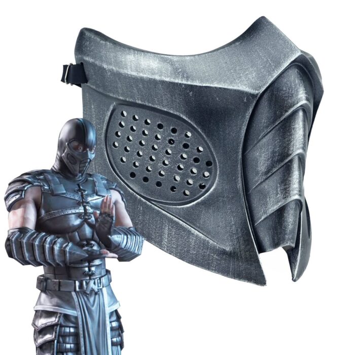 Mortal Kombat Game Mask Jade Sub-Zero Kabal Saibot Scorpion Smoke Resin Halloween Costume Accessory - Image 5